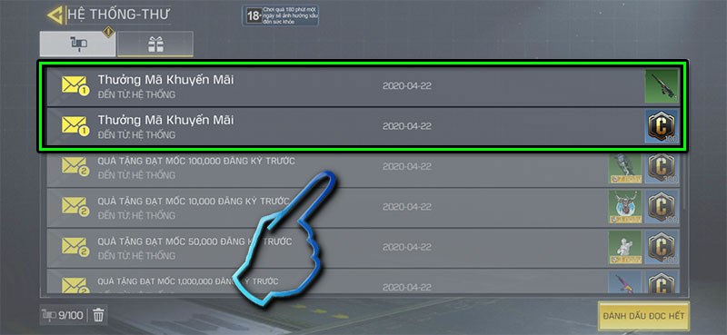 Code qu&agrave; ra mắt v&agrave; c&aacute;ch nhập code nhận qu&agrave; Call Of Duty Mobile VNG