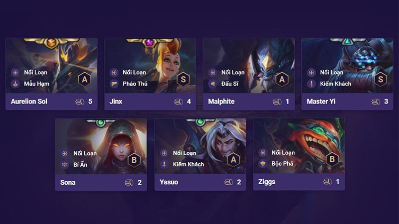 đội h&igrave;nh Nổi Loạn