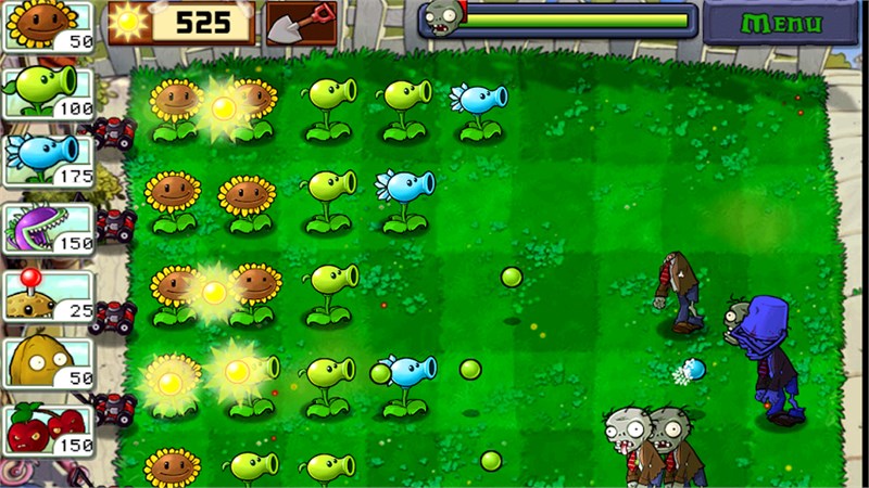 Plants vs. Zombies - Trái cây đại chiến Zombies