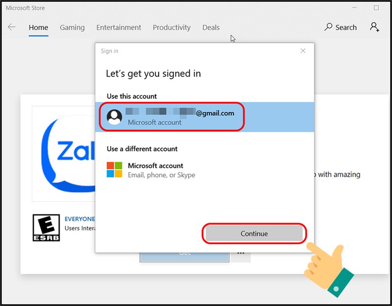 Đăng nhập t&agrave;i khoản Microsoft