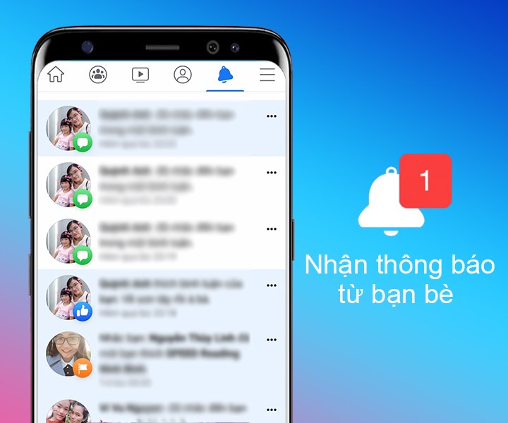 Cập nhật thông báo của bạn bè thường xuyên trên facebook