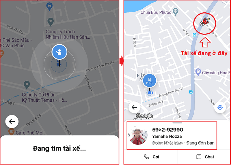 Theo d&otilde;i qu&aacute; tr&igrave;nh di chuyển của t&agrave;i xế