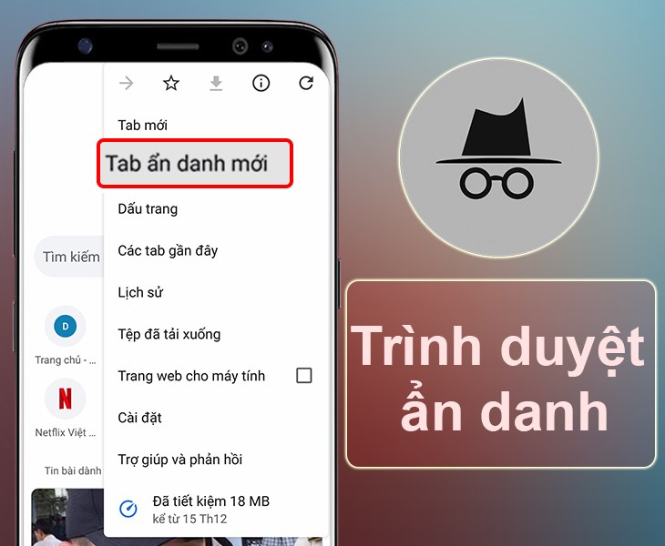 Hỗ trợ trình duyệt ẩn danh trên Google Chrome