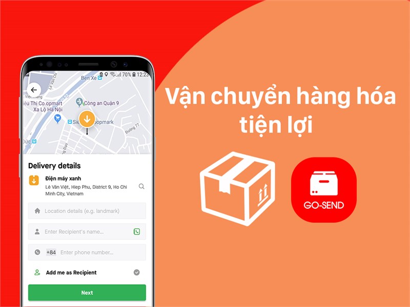 Vận chuyển hàng hóa tiện lợi với ứng dụng GoViet