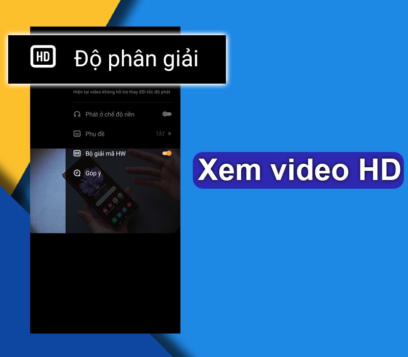 Hỗ trợ xem video chất lượng HD trên UC Browser