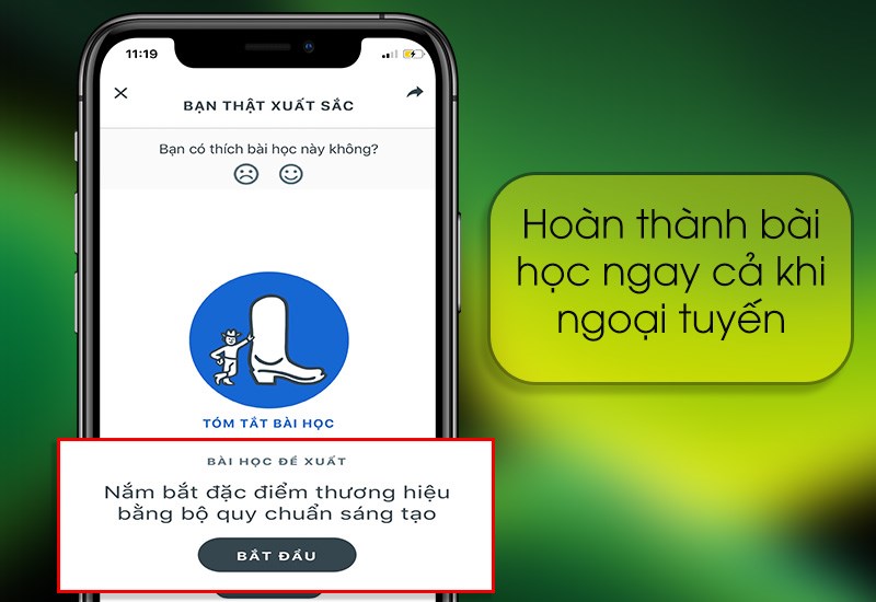 Học ngoại tuyến mọi lúc, mọi nơi