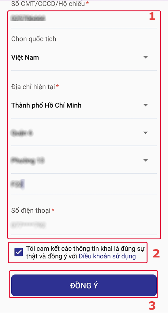 Ho&agrave;n tất khai b&aacute;o