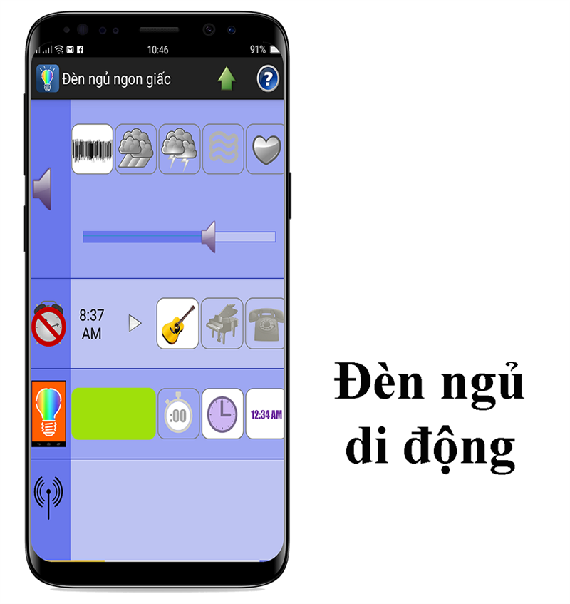 Đèn ngủ di động