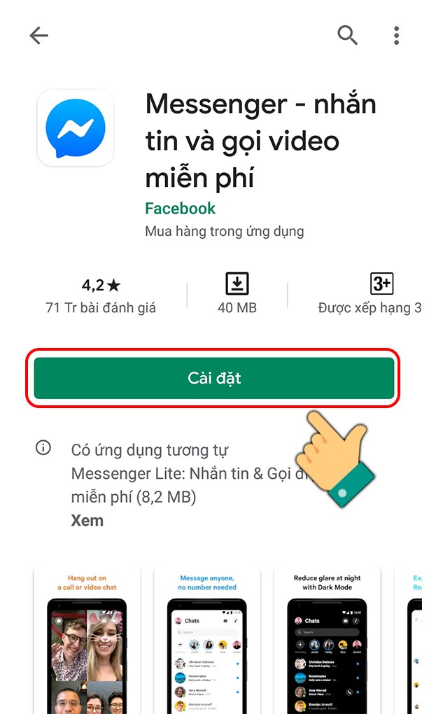 C&aacute;ch tắt th&ocirc;ng b&aacute;o ứng dụng Facebook Messenger