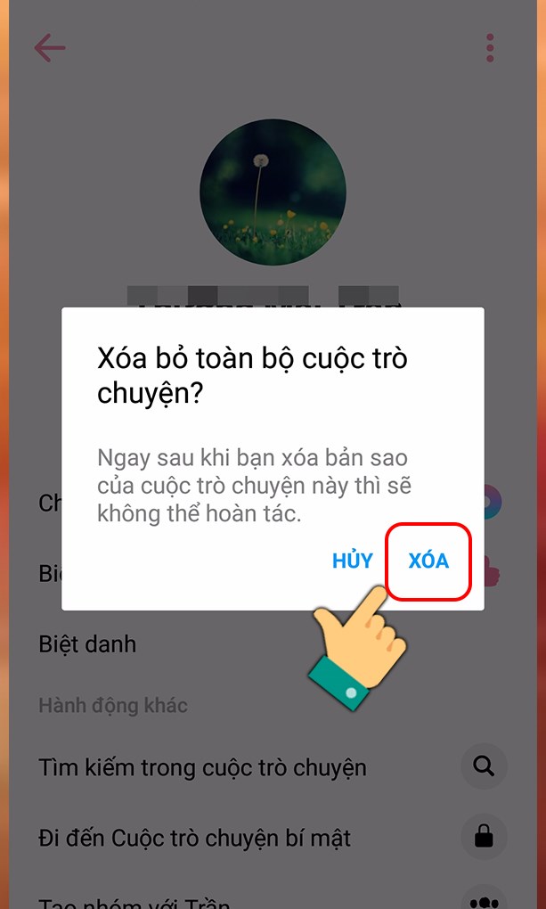 Xác nhận xóa