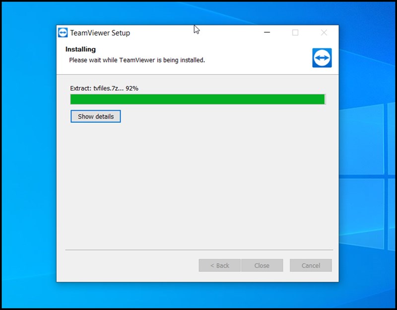 Cài đặt TeamViewer