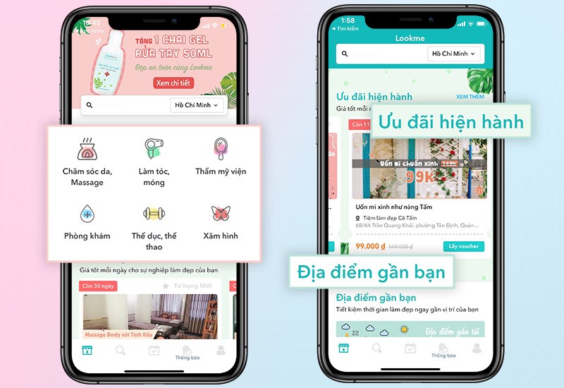  C&aacute;c địa điểm l&agrave;m đẹp được cập nhật thường xuy&ecirc;n