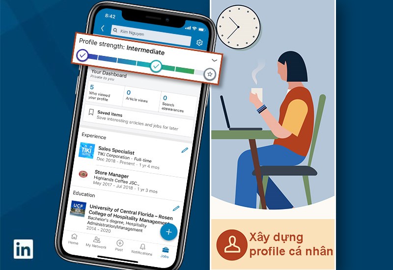 Cập nhật hồ sơ cá nhân để gây ấn tượng với nhà tuyển dụng