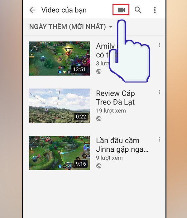 Cách tải video lên Youtube bằng điện thoại nhanh chóng