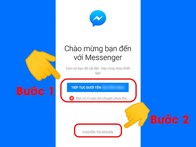 đăng nhập Facebook Messenger