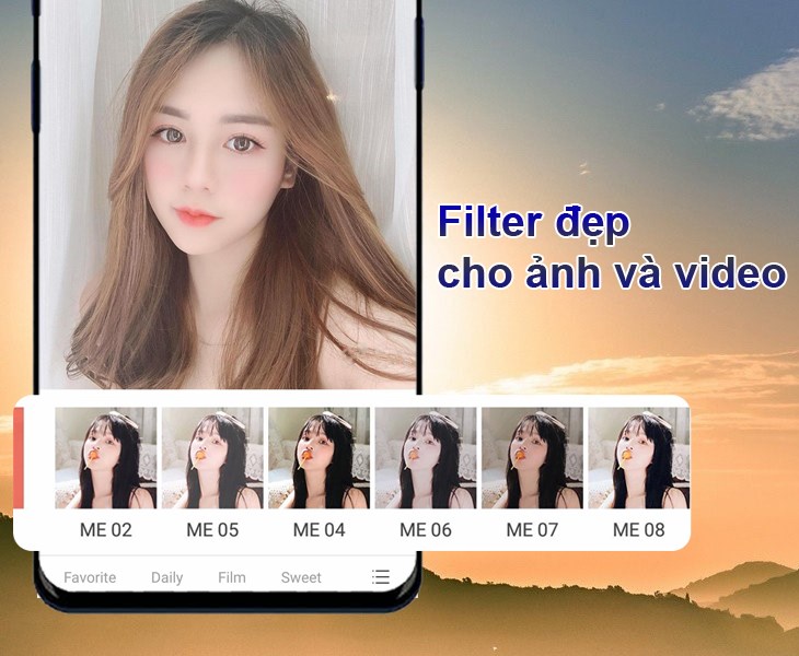 đa dạng, nhiều filter đẹp mắt tại Wuta Camera