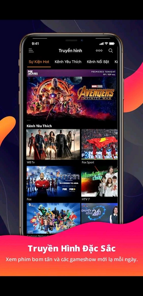 Kho phim truyền hình đồ sộ