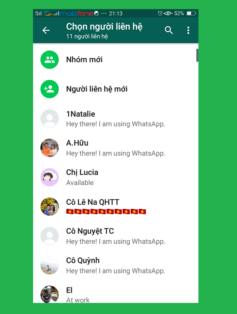 Chọn đối tượng muốn tạo Shortcut