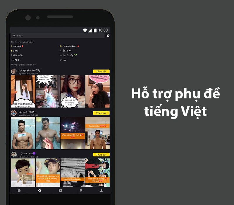 Hỗ trợ phụ đề tiếng Việt