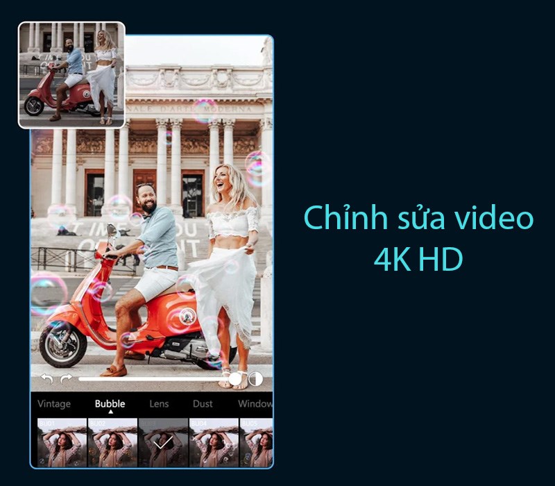 Chỉnh sửa video trên Presets for Lightroom
