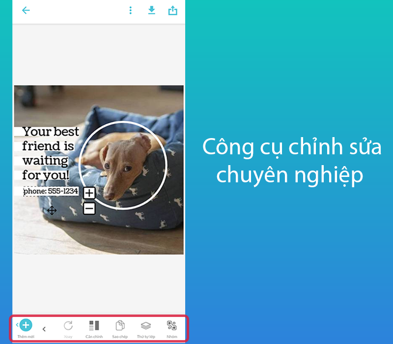 C&ocirc;ng cụ chỉnh sửa chuy&ecirc;n nghiệp, nhiều t&iacute;nh năng