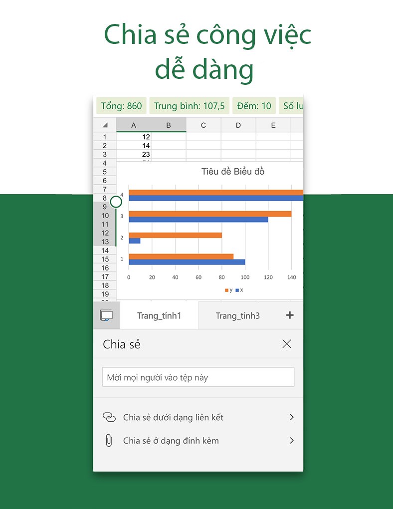 mời mọi người vào tệp excel