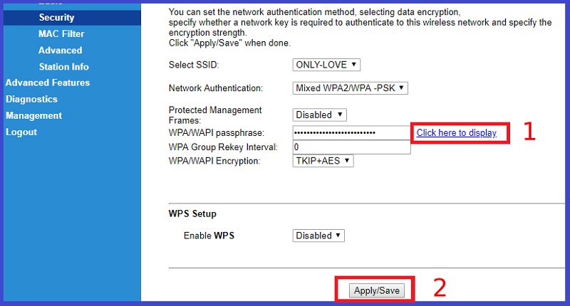 thay đổi mật khẩu wifi VNPT