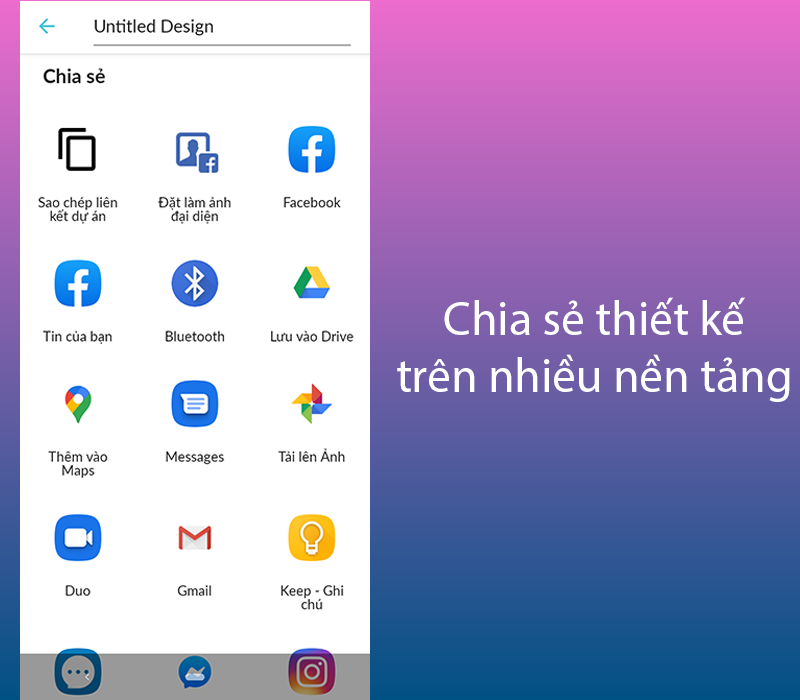 Chia sẻ tr&ecirc;n nhiều nền tảng