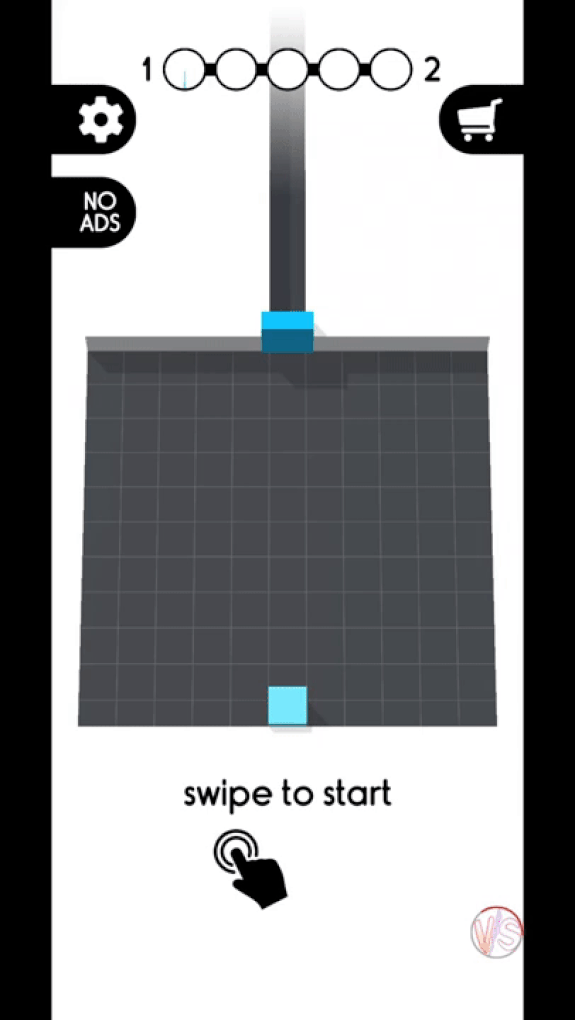 k&eacute;o tr&aacute;i. k&eacute;o phải trong game Color fill 3D