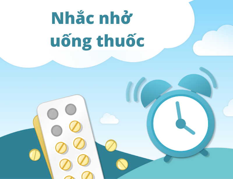 Ứng dụng “Nhắc nhở uống thuốc”