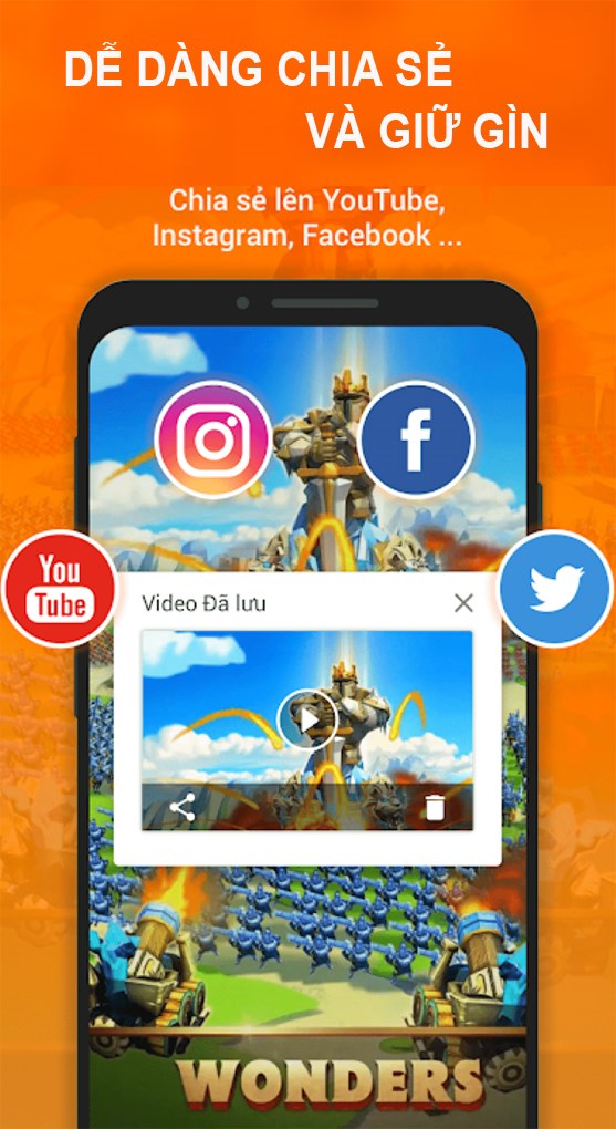 Chia sẻ video trên các nền tảng trực tuyến khác nhau