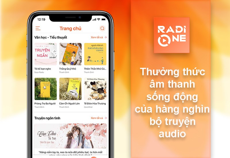 Kho audiobook phong phú, đa dạng