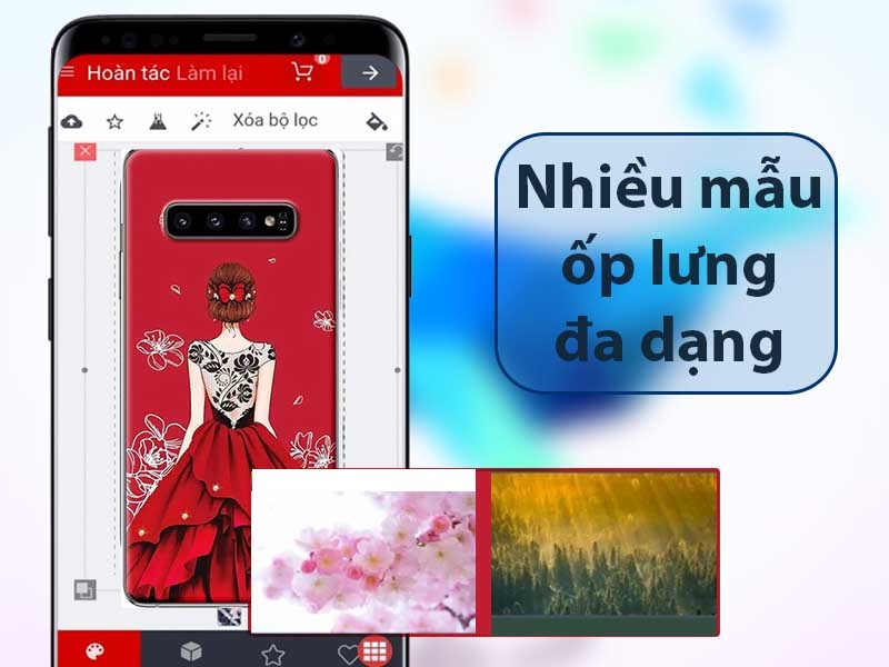 Nhiều mẫu ốp lưng điện thoại đa dạng