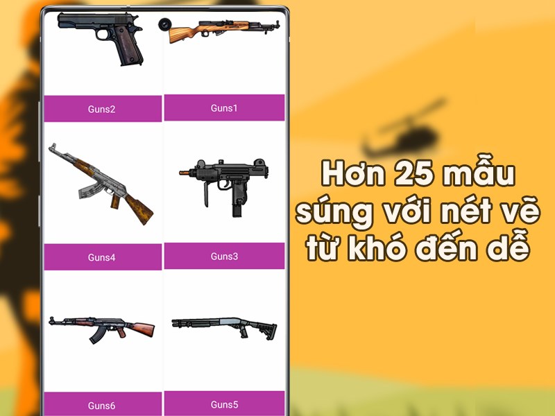 Bộ sưu tập hơn 25 mẫu s&uacute;ng