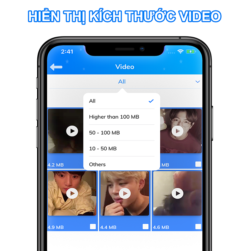 Lọc và dọn dẹp video