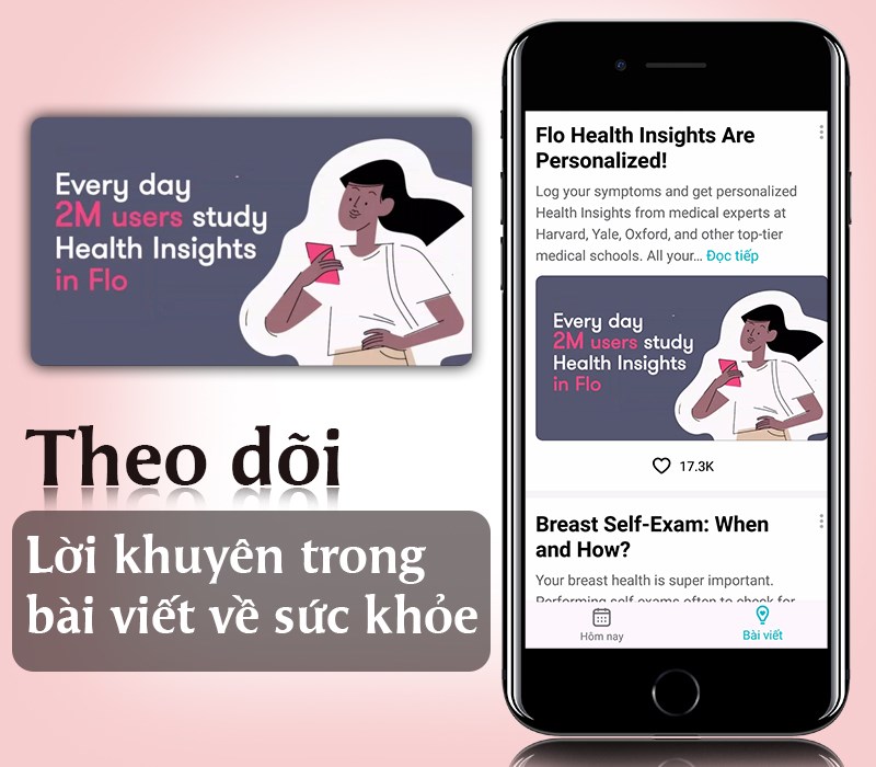Theo d&otilde;i c&aacute;c b&agrave;i viết sức khỏe tr&ecirc;n Flo