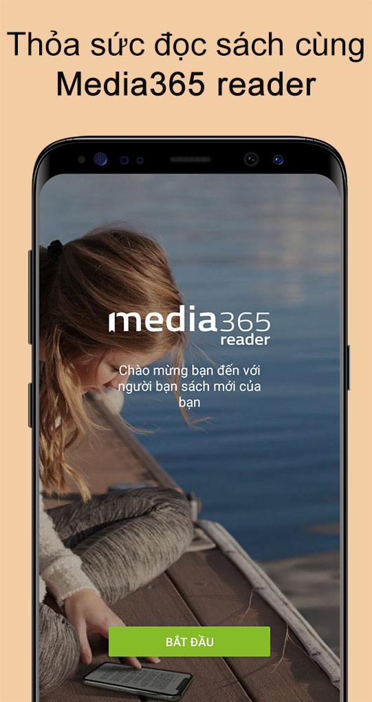  Đọc s&aacute;ch tr&ecirc;n ứng dụng Media365 Book Reader 