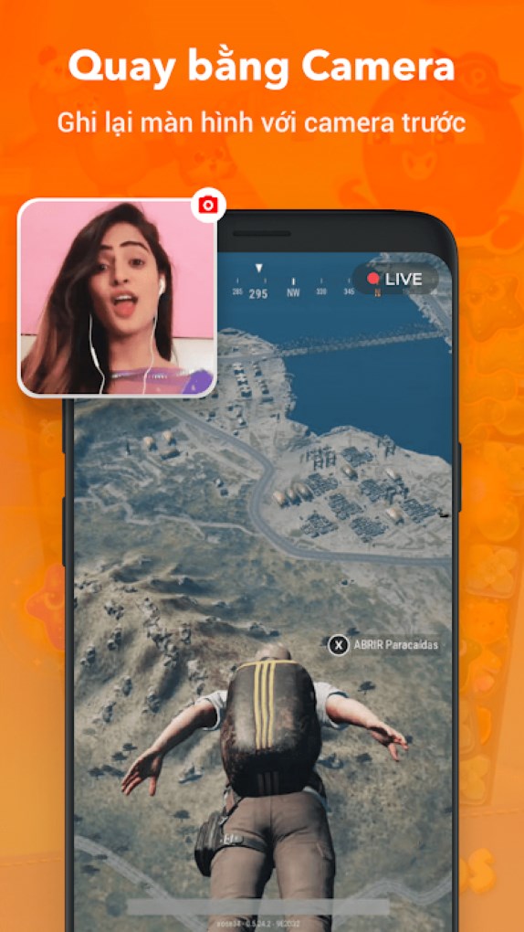 Quay video bằng camera trước và ghi âm khi quay