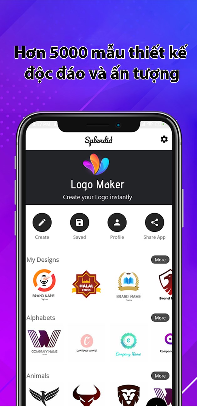 Số lượng mẫu thiết kế khổng lồ với hơn 5000 mẫu