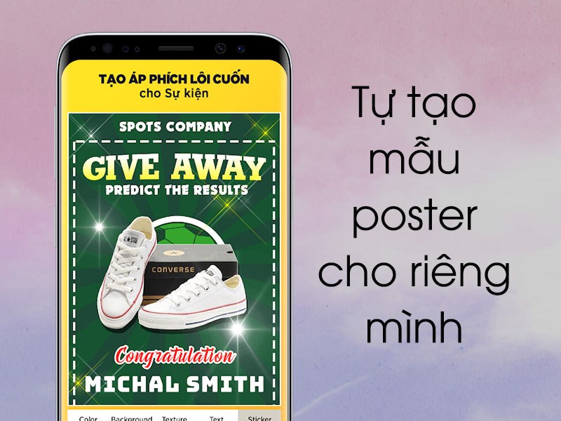 Tạo mẫu áp phích của riêng bạn