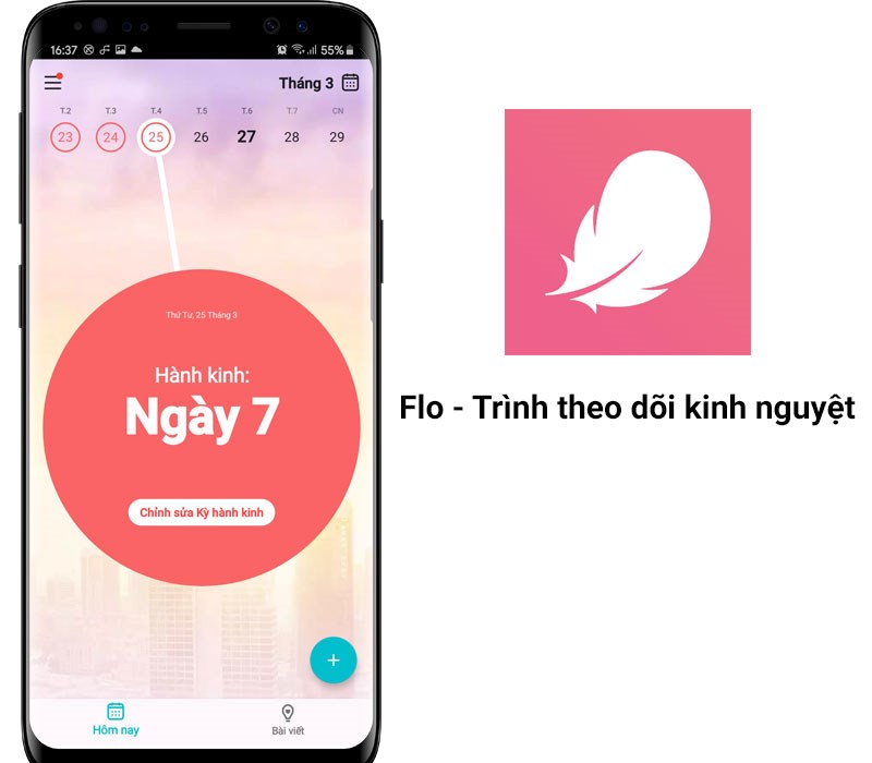 Ứng Dụng Flo: Theo Dõi Lịch Kinh Nguyệt Và Mang Thai | Link Tải Free, Cách  Sử Dụng