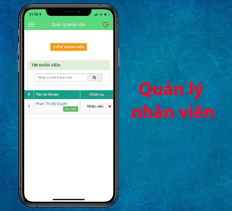 Quản lý nhân viên chặt chẽ