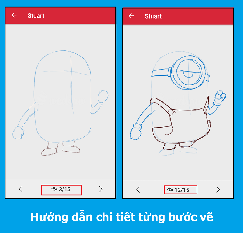 Ứng dụng WeDraw - Hướng dẫn vẽ nhân vật hoạt hình | Link tải, cách ...