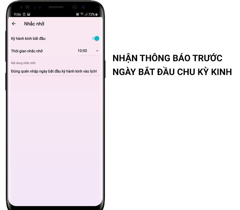 nhận thông báo