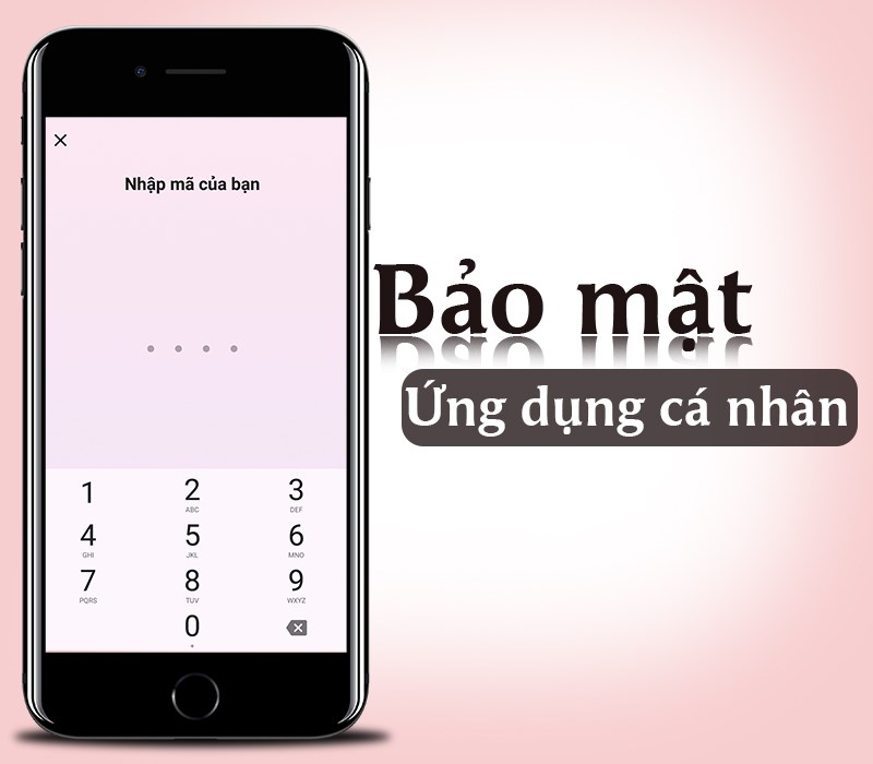 C&agrave;i đặt mật khẩu ứng dụng Flo