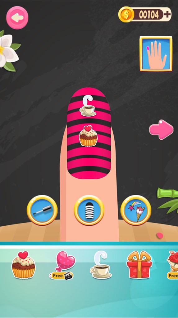 đ&iacute;nh m&oacute;ng tay