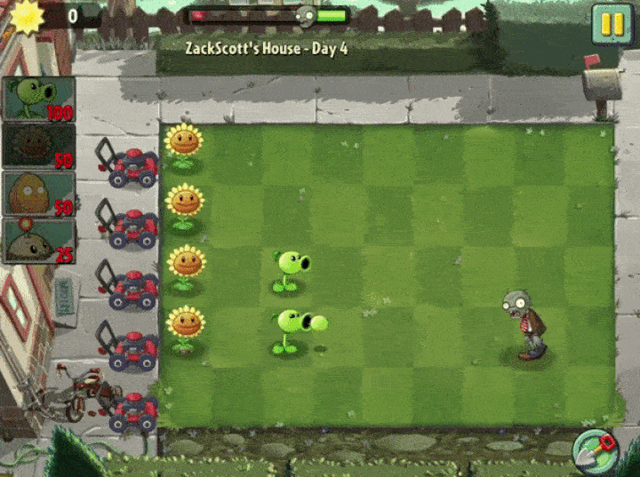 Plants vs Zombies 2 - Hoa quả nổi giận