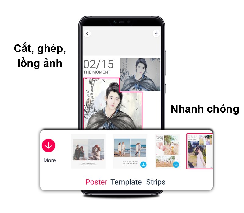 Thiết kế ảnh nghệ thuật trên pitu với nhiều template chuyên nghiệp