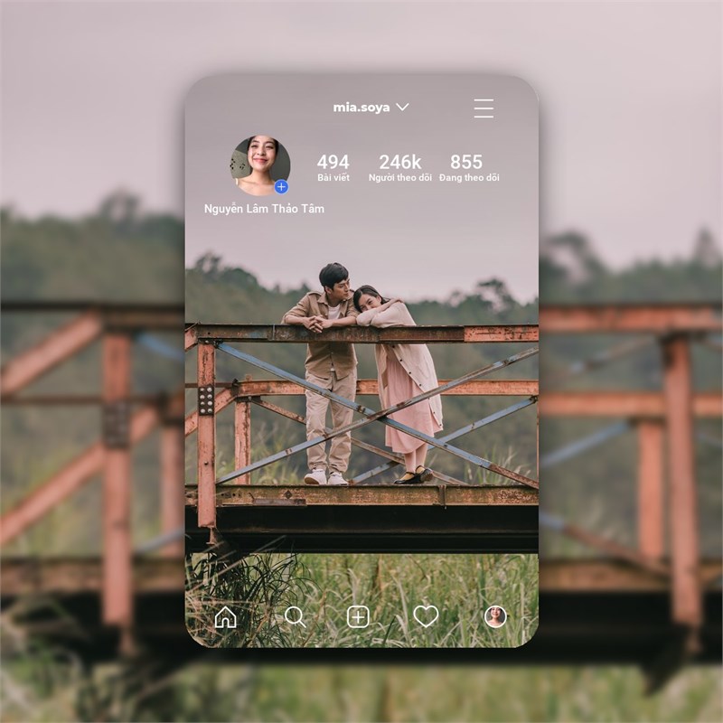 Inscard từ @mia.soya