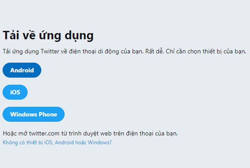 Twitter phát triển trên nhiều nền tảng